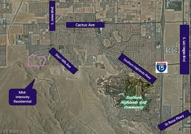 Photo 2 of Land for sale at Starr Hills Ave, Las Vegas, NV 89141 | MLS# 2535931 | Listing updated on 2026-05-27