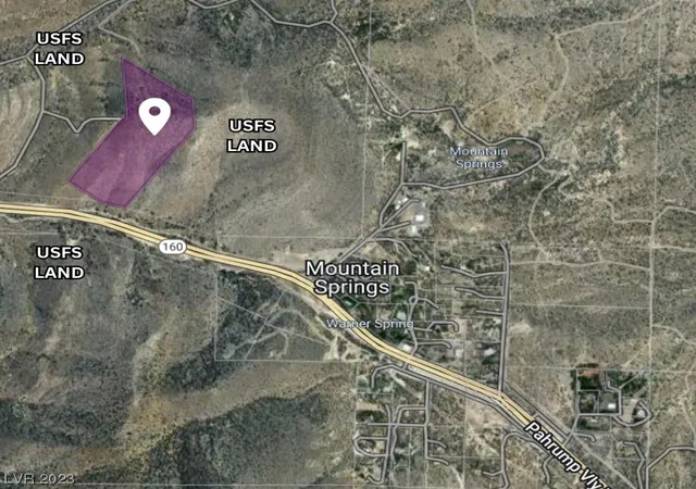 Land for sale at 19502 State Hwy 160, Las Vegas, NV 89161 | MLS# 2549149