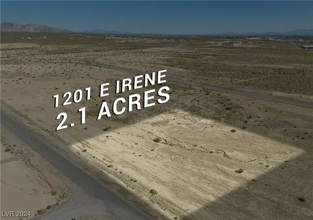 Photo 1 of Land for sale at 1201 E Irene St, Pahrump, NV 89060 | MLS# 2576328 | Listing updated on 2026-04-08