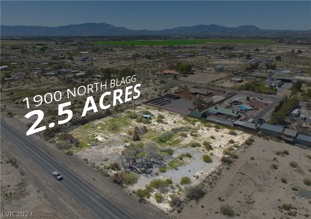 Photo 1 of Land for sale at 1900 N Blagg Rd, Pahrump, NV 89060 | MLS# 2576363 | Listing updated on 2026-04-13