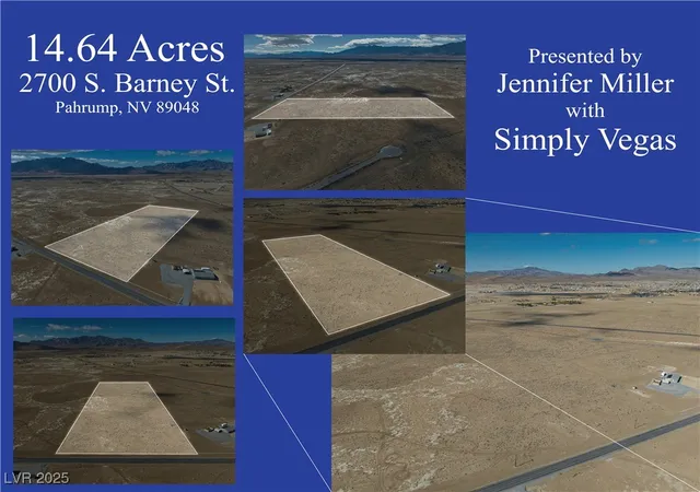 Photo 3 of Land for sale at 2700 S Barney St, Pahrump, NV 89048 | MLS# 2652676 | Listing updated on 2026-06-09