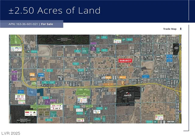 Photo 2 of Land for sale at S Lindell Rd, Las Vegas, NV 89118 | MLS# 2668320 | Listing updated on 2026-10-07