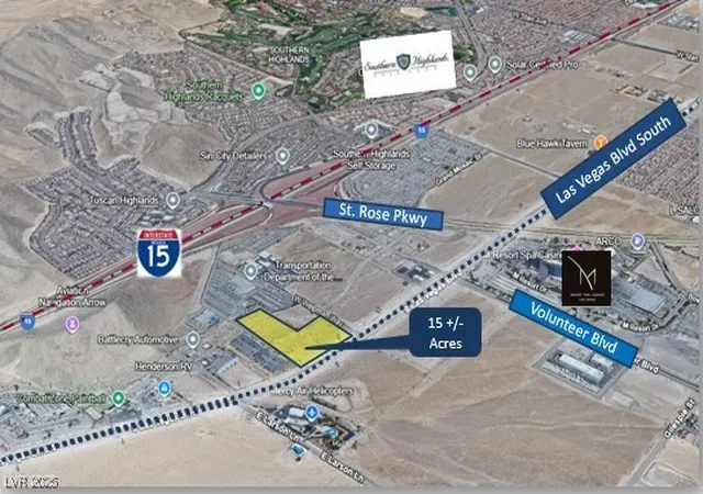 Photo 3 of Land for sale at Las Vegas Blvd S, Henderson, NV 89044 | MLS# 2696985 | Listing updated on 2026-06-23