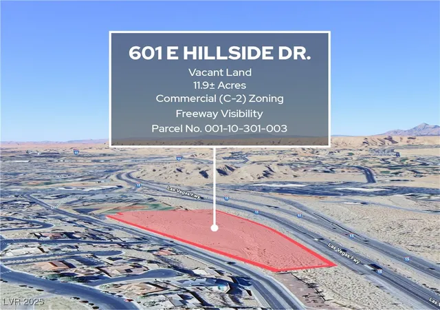 Land for sale at 601 Hillside Dr, Mesquite, NV 89027 | MLS# 2705446