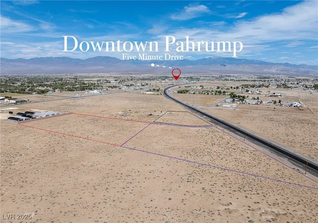 Photo 3 of Land for sale at 1170 S Givens Rd, Pahrump, NV 89048 | MLS# 2713342 | Listing updated on 2026-08-23