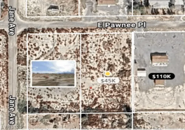 Photo 2 of Land for sale at 4501 Pawnee Pl, Pahrump, NV 89061 | MLS# 2734744 | Listing updated on 2026-07-16