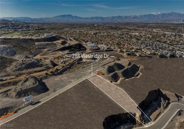 Photo 1 of Land for sale at 288 Westridge Dr, Henderson, NV 89012 | MLS# 2739162 | Listing updated on 2026-05-06