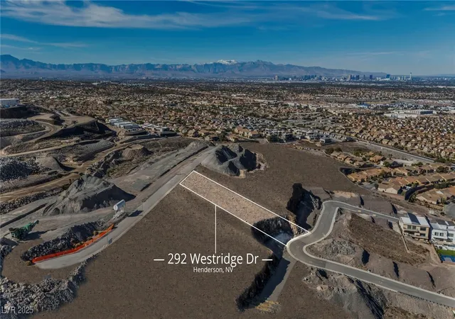 Photo 1 of Land for sale at 292 Westridge Dr, Henderson, NV 89012 | MLS# 2739160 | Listing updated on 2026-05-06