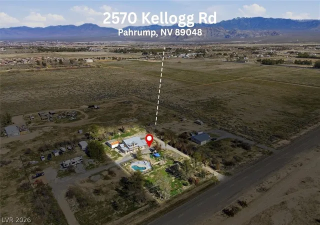 Homes for sale in Pahrump, NV | 2570 E Kellogg Rd, Pahrump, NV 89048 | MLS# 2744188