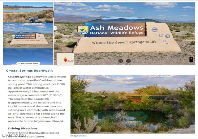 Photo 30 of Land for sale at 1640 N Valley View Blvd, Amargosa Valley, NV 89020 | MLS# 2743914 | Listing updated on 2026-08-24
