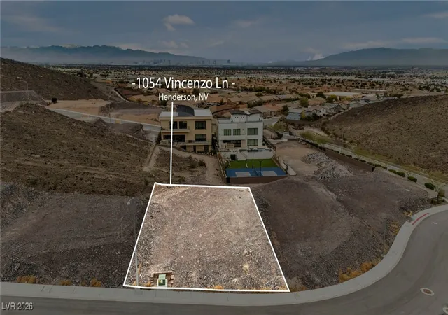Photo 1 of Land for sale at 1054 Vincenzo Ln, Henderson, NV 89012 | MLS# 2744013 | Listing updated on 2026-05-06