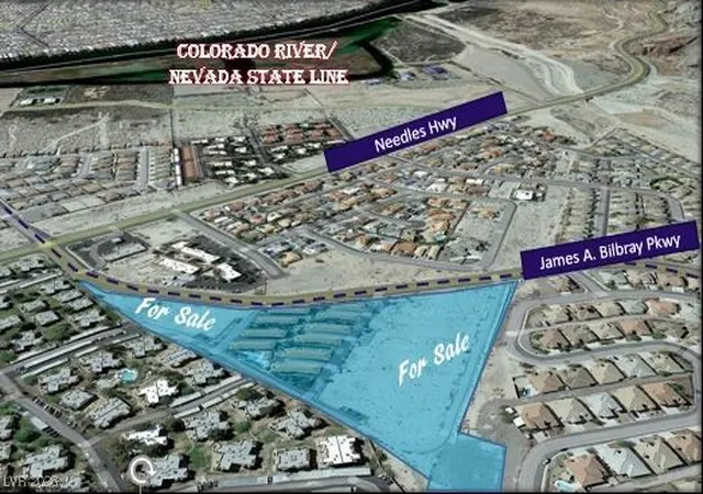 Photo 1 of Land for sale at James A Bilbray Pkwy, Laughlin, NV 89029 | MLS# 2749371 | Listing updated on 2026-07-13