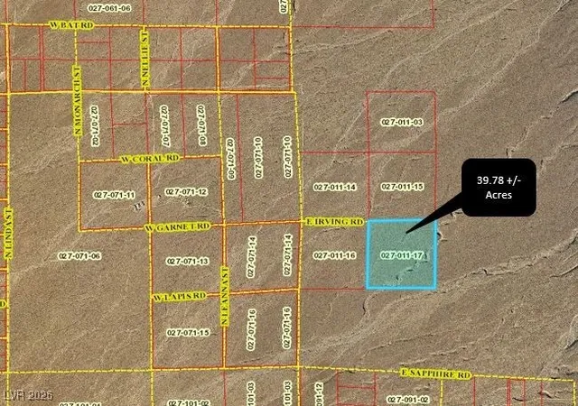 Photo 1 of Land for sale at 371 Irving Rd, Pahrump, NV 89060 | MLS# 2749376 | Listing updated on 2026-07-13