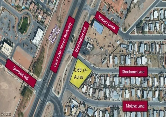 Photo 4 of Land for sale at Dinkledorf Rd, Henderson, NV 89015 | MLS# 2752482 | Listing updated on 2026-06-30