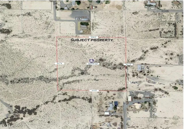 Photo 3 of Land for sale at 4301 E Bridger St, Pahrump, NV 89061 | MLS# 2753609 | Listing updated on 2026-06-04