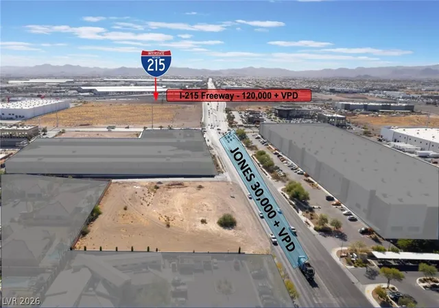 Photo 3 of Land for sale at Jones And Teco, Las Vegas, NV 89118 | MLS# 2755042 | Listing updated on 2026-02-09