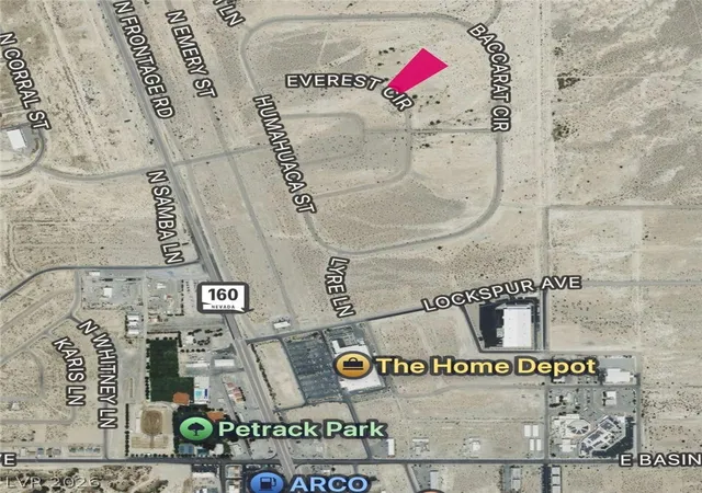 Photo 1 of Land for sale at 1741 N Everest Cir, Pahrump, NV 89060 | MLS# 2756631 | Listing updated on 2026-02-14
