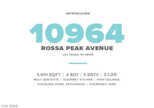 2nd image of 10964 Rossa Peak Ave, Las Vegas, NV 89135 | MLS# 2758436