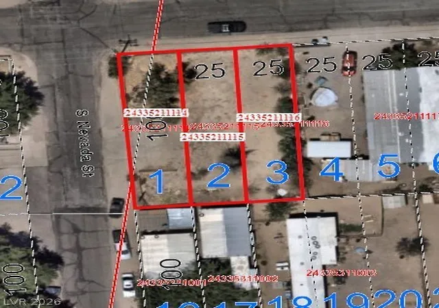 Photo 1 of Land for sale at 308 E Hill St, Searchlight, NV 89046 | MLS# 2762491 | Listing updated on 2026-08-04
