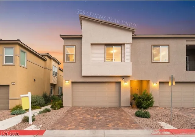 Photo 1 of Townhouse for sale at 328 Owens Peak Dr, Henderson, NV 89015 | MLS# 2764578 | Listing updated on 2026-06-10