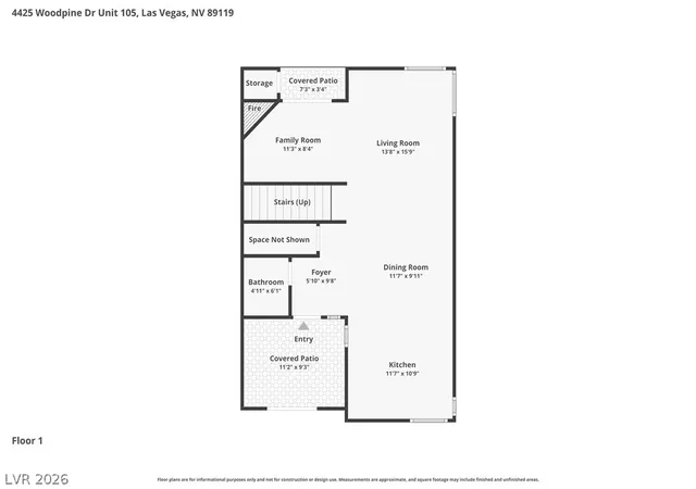 2nd image of 4425 Woodpine Dr, Las Vegas, NV 89119