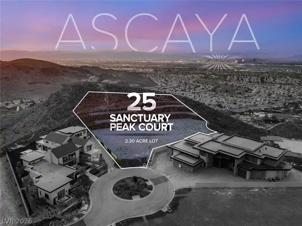 Photo 1 of Land for sale at 25 Sanctuary Peak Ct, Henderson, NV 89012 | MLS# 2766177 | Listing updated on 2026-10-13