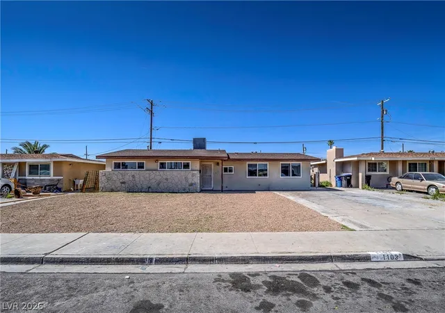 Photo 2 of Single family home for sale at 1103 Arrowhead Ave, Las Vegas, NV 89106 | MLS# 2762883 | Listing updated on 2026-07-12