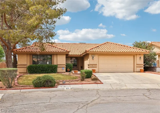 Photo 1 of Single family home for sale at 1671 Monterey Sunrise Dr, Las Vegas, NV 89156 | MLS# 2768792 | Listing updated on 2026-07-13