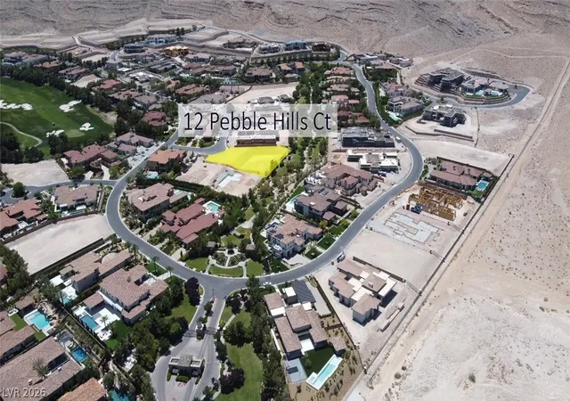 Photo 3 of Land for sale at 12 Pebble Hills Ct, Las Vegas, NV 89141 | MLS# 2772685 | Listing updated on 2026-04-13