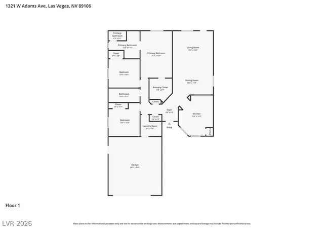 27th image of 1321 W Adams Ave, Las Vegas, NV 89106 | MLS# 2773736