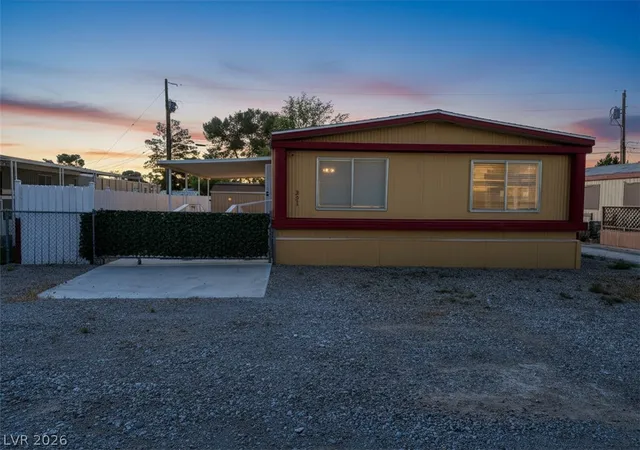Photo 1 of Manufactured home for sale at 221 W Comstock Blvd, Pahrump, NV 89048 | MLS# 2774906 | Listing updated on 2026-08-24