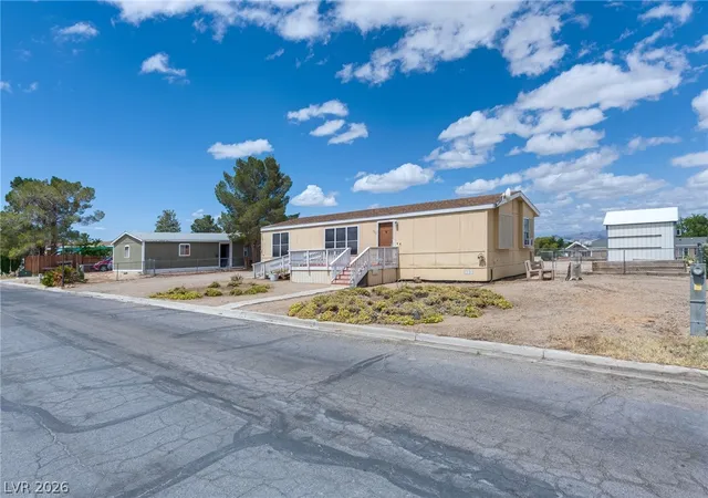 Photo 1 of Manufactured home for sale at 620 W Gretta Ln, Indian Springs, NV 89018 | MLS# 2776580 | Listing updated on 2026-07-19