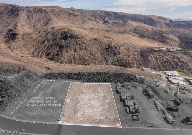 Photo 3 of Land for sale at 1155 Alpine Ledge Dr, Henderson, NV 89012 | MLS# 2778124 | Listing updated on 2026-07-26
