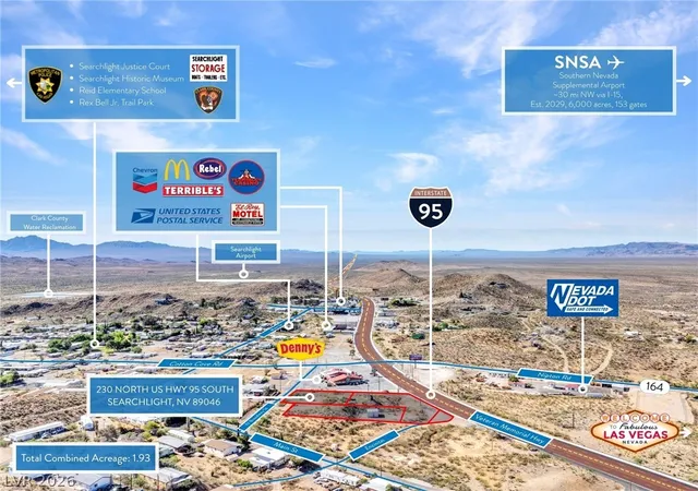 1st image of 230 N Us Hwy 95 South, Searchlight, NV 89046 | MLS# 2777983