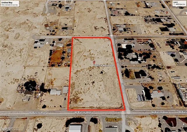 Photo 1 of Land for sale at 3660 W Basin Ave, Pahrump, NV 89060 | MLS# 2779810 | Listing updated on 2026-06-05