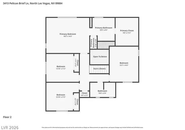 45th image of 3413 Pelican Brief Ln, North Las Vegas, NV 89084 | MLS# 2779102