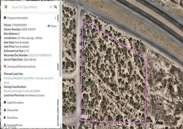 Photo 3 of Land for sale at Paul Warner Way, Las Vegas, NV 89106 | MLS# 2781636 | Listing updated on 2026-08-24