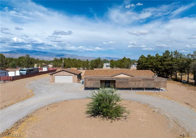 Photo 1 of Manufactured home for sale at 5801 S Deanna St, Pahrump, NV 89048 | MLS# 2783071 | Listing updated on 2026-07-16