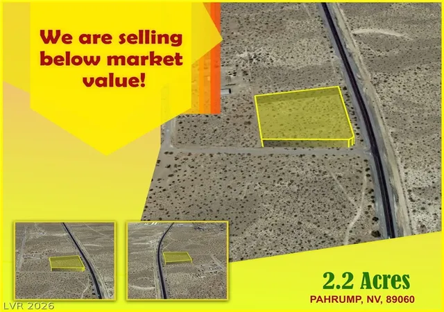 Photo 1 of Land for sale at 4530 S Nevada, Pahrump, NV 89060 | MLS# 2785506 | Listing updated on 2026-05-28