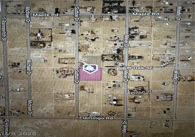 Photo 4 of Land for sale at 1781 S Sutton Dr, Pahrump, NV 89048 | MLS# 2785588 | Listing updated on 2026-08-12