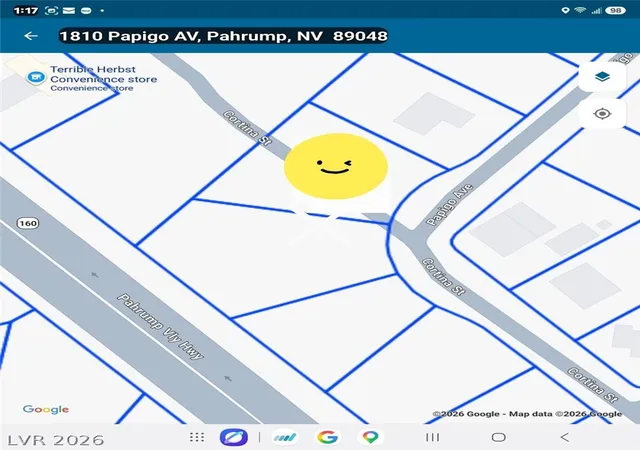 Photo 1 of Land for sale at 1810 Papigo Ave, Pahrump, NV 89048 | MLS# 2786498 | Listing updated on 2026-05-28