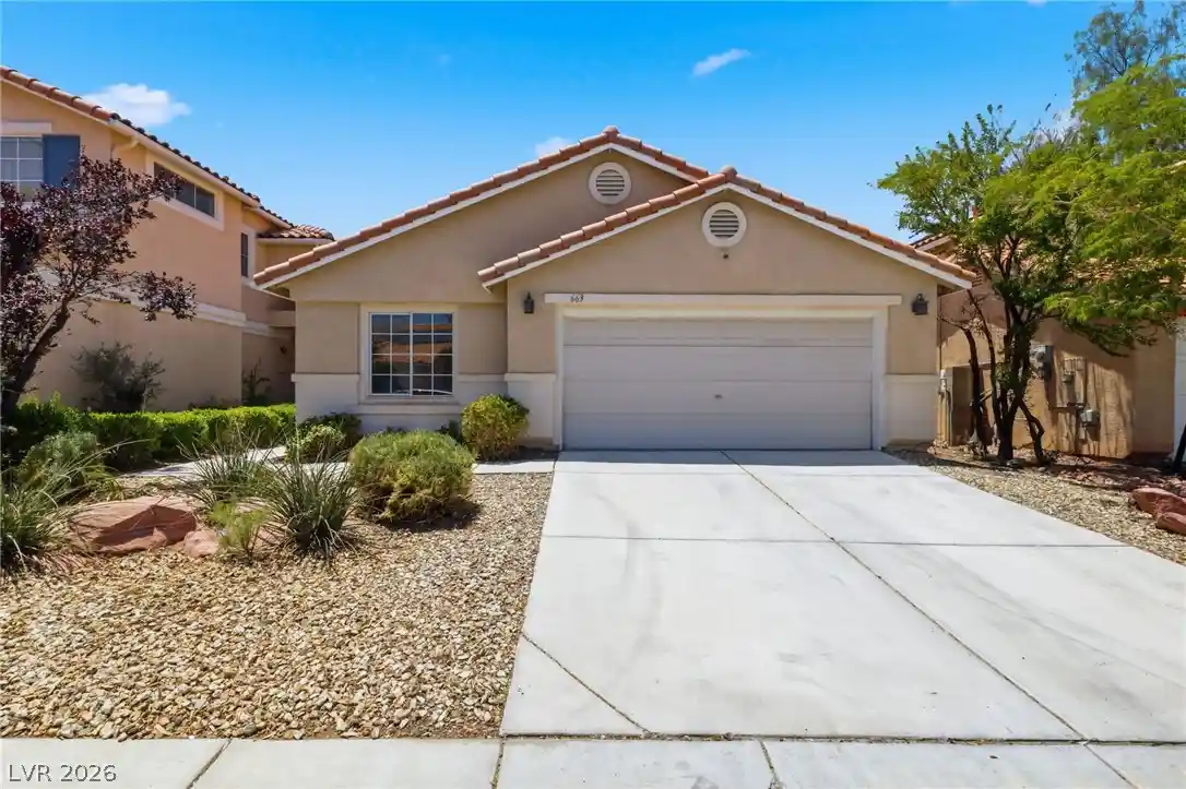 Photo 1 of Sale Pending at 663 Roddenberry Ave, Las Vegas, NV 89123 | MLS# 2788090 | Listing updated on 2026-10-14