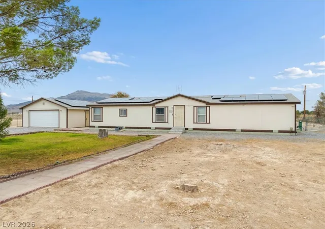 Photo 1 of Manufactured home for sale at 1670 Gee St, Pahrump, NV 89060 | MLS# 2787722 | Listing updated on 2026-08-27
