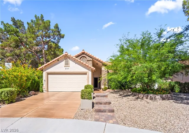 Photo 1 of Sale Pending at 207 S White Cloud Cir, Henderson, NV 89074 | MLS# 2789303 | Listing updated on 2026-08-04
