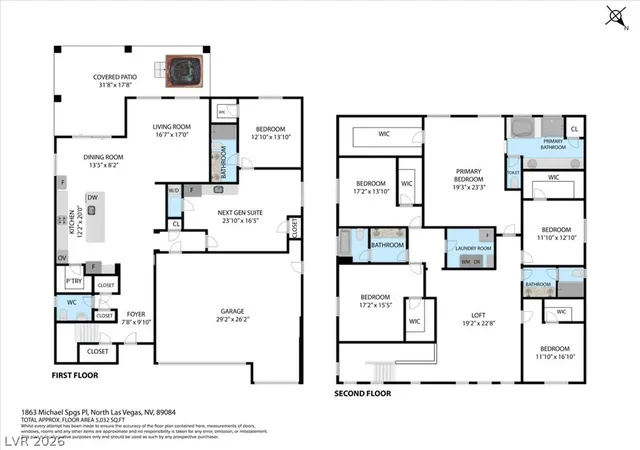 59th image of 1863 Michael Springs Pl, North Las Vegas, NV 89084 | MLS# 2791967
