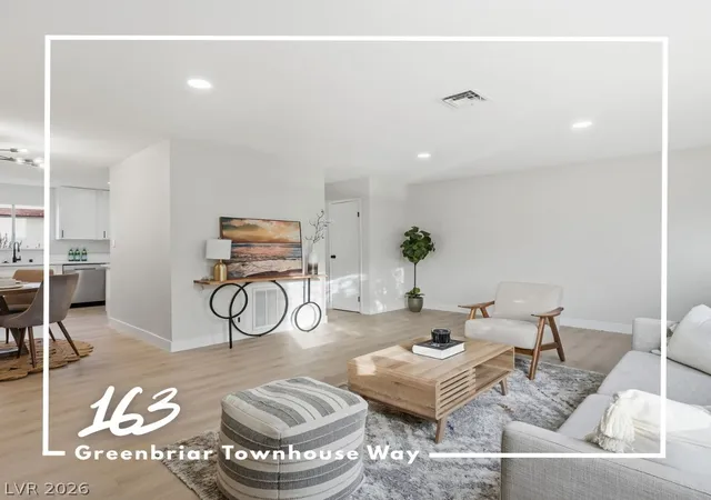 Photo 1 of Sale Pending at 163 Greenbriar Townhouse Way, Las Vegas, NV 89121 | MLS# 2795340 | Listing updated on 2026-07-13