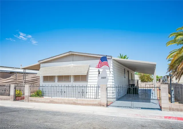 Photo 1 of Manufactured home for sale at 3522 Isle Royale Dr, Las Vegas, NV 89122 | MLS# 2795360 | Listing updated on 2026-08-03