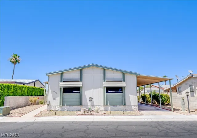 Photo 1 of Manufactured home for sale at 5486 Otero Rd, Las Vegas, NV 89122 | MLS# 2796735 | Listing updated on 2026-08-26