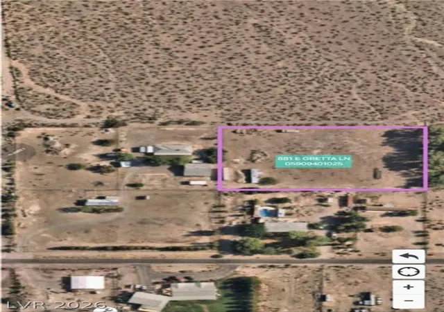 Land for sale at 881 E Gretta Ln, Indian Springs, NV 89018 | MLS# 2797168