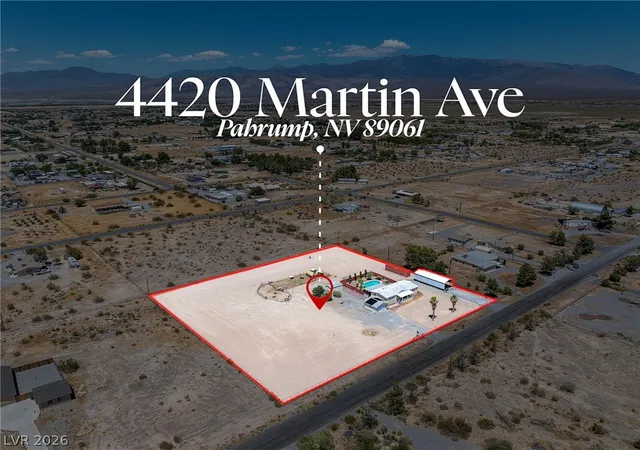 Homes for sale in Pahrump, NV | 4420 Martin Ave, Pahrump, NV 89061 | MLS# 2797191